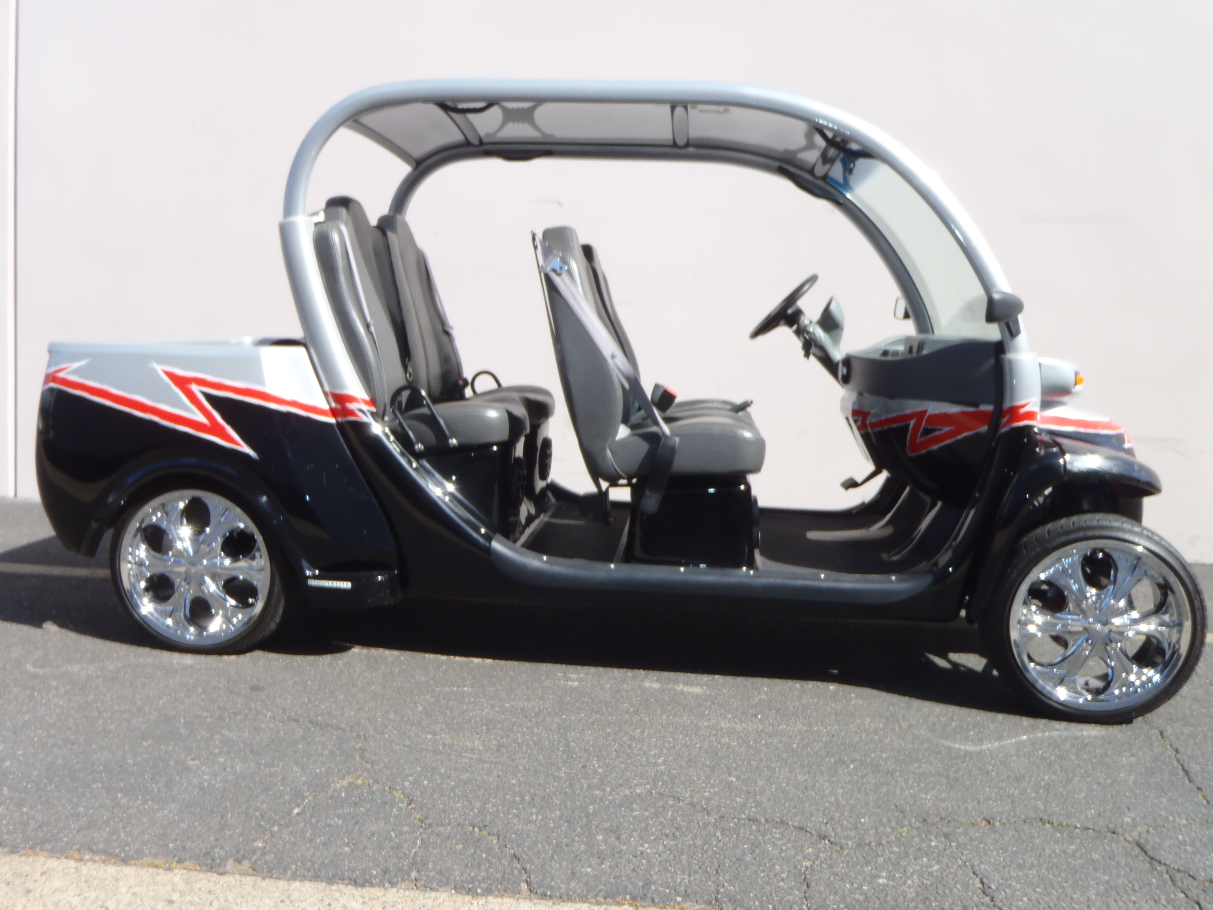 Custom Wheels and Tires for your golf carts